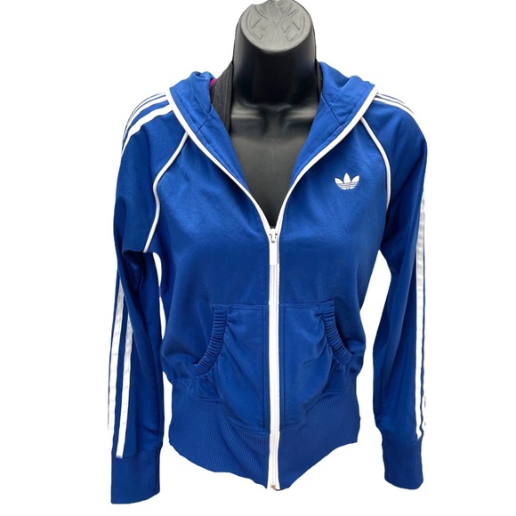 adidas Tops - 🌞Adidas Original Zip Up Hoodie Woman’s Size Small